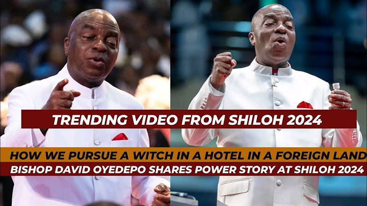 BISHOP OYEDEPO SHARES POWERFUL STORY AT SHILOH 2024 OPENING NIGHT THAT SURPRISED EVERYONE