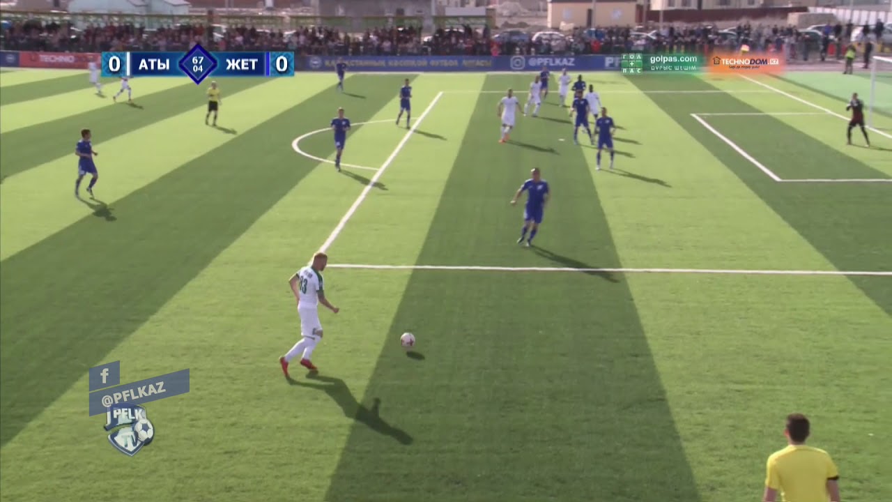 КПЛ-2018. 7 ТУР. ОБЗОР МАТЧА АТЫРАУ - ЖЕТЫСУ 1:0 - YouTube