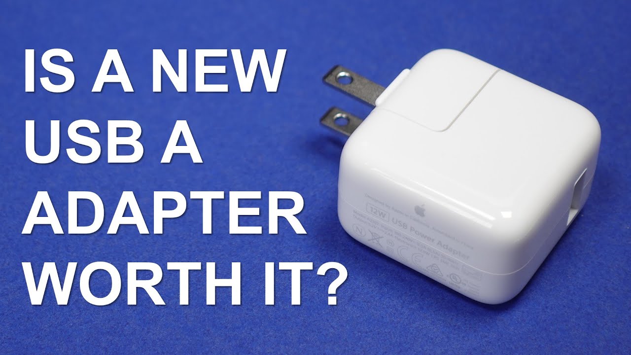 Apple 12W USB A Power Adapter Review and Test - YouTube