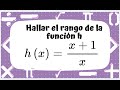 FUNCIONES - RANGO DE UNA FUNCIÓN