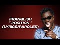 Franglish  position lyricsparoles