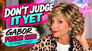Don’t Judge This Wig Out of the Box! 😳 | Gabor Fresh Chic Wig Review SS Honey Toast