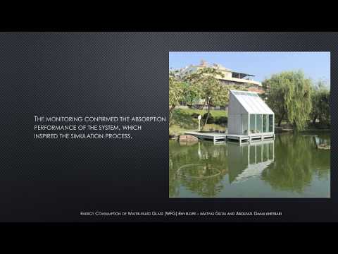 Energy consumption of Water-filled Glass (WFG) hybrid building envelope - Journal article summary