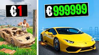 1 EURO Naar 1,000,000 EURO Lamborghini in GTA 5!