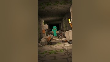 Minecraft but Herobrine Guards the portal😱😱😱 #shorts #youtubeshorts #shortsvideo #gamingshorts