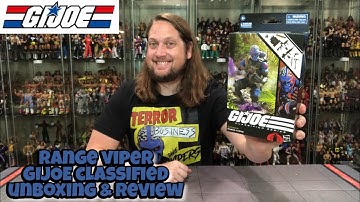 Range Viper GIJOE Classified Series Unboxing & Review!