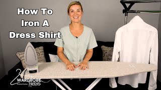 How to Iron a Men's Dress Shirt