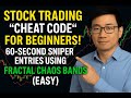 STOCK TRADING "WIN CODE" FOR BEGINNERS! 60-Second Sniper Trades Using Fractal Chaos Bands (EASY)