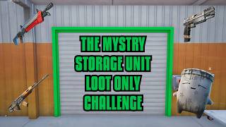 THE MYSTRY STORAGE UNIT LOOT ONLY CHALLENGE (Fortnite Chapter 7 Season 3)