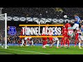 MERSEYSIDE DERBY DELIGHT AT GOODISON  Tunnel Access Everton v Liverpool