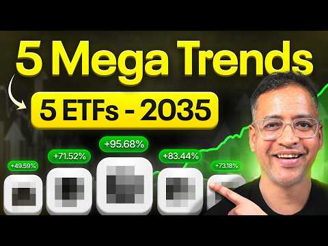 Thumbnail for 5 Megatrends. 5 ETFs. 1 Winning Portfolio. Rahul Jain