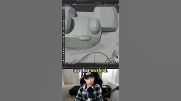 Texture Paint Nose Efficiently w/ Hotkeys - making a 3d game character in Blender - 3.2 Mouse Head