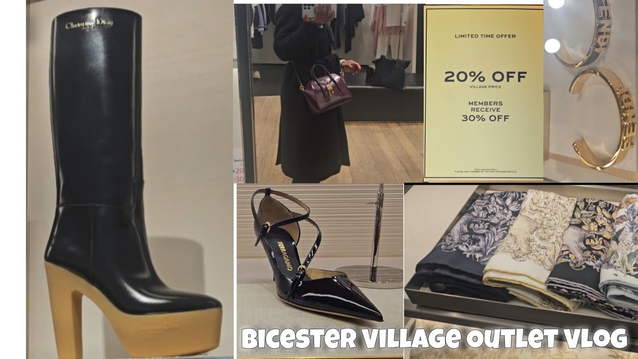 Удивительные предложения в аутлете Bicester Village | Часть 1: Givenchy, Dior, YSL и многие другие!