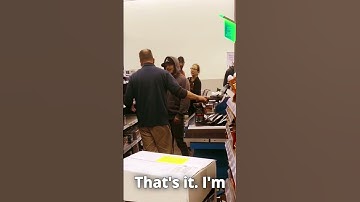 Pokemon Scalper confronts old man restocking Pokemon cards at walmart