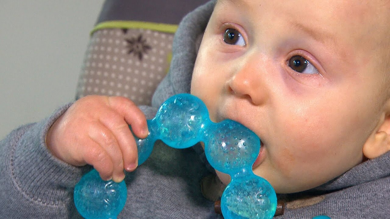 Plastic teethers may expose babies to chemicals study YouTube
