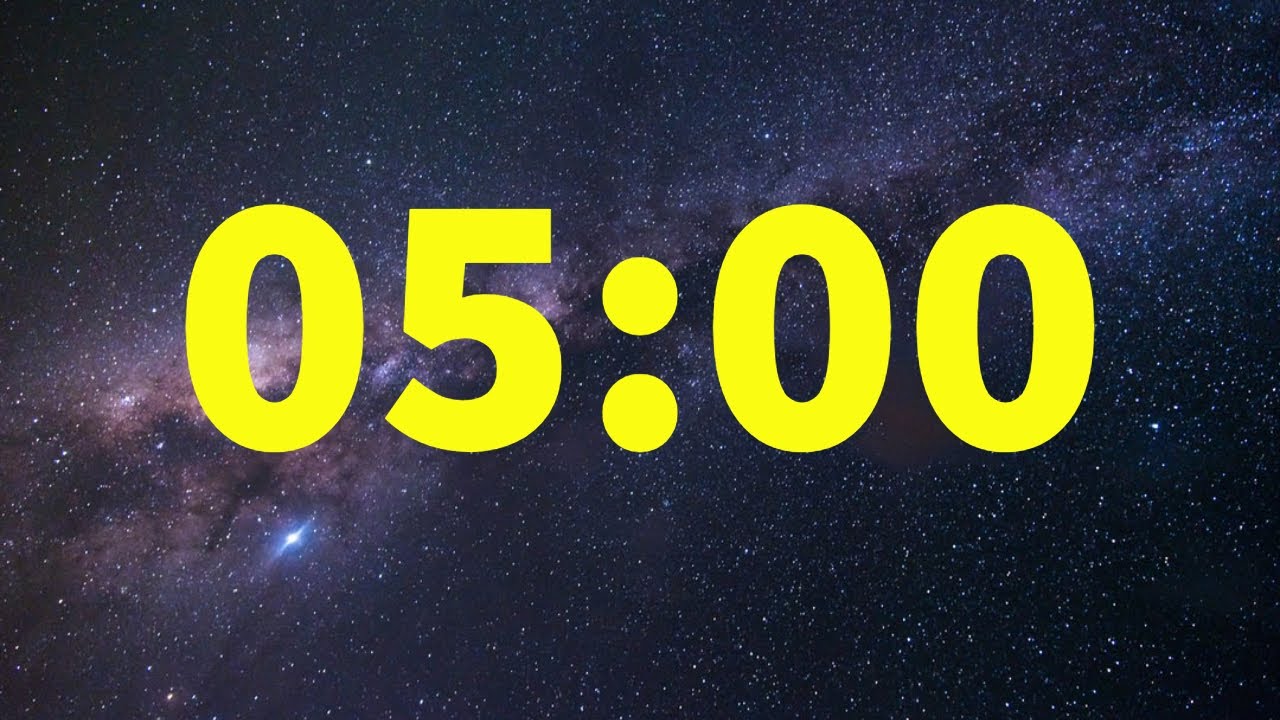 5 minute timer 5分钟计时器 - YouTube