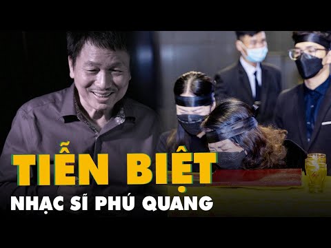 Video Tiễn biệt nhạc sĩ Phú Quang trong sáng mùa đông bắc se... - youtube