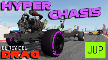 HYPERCHASIS - DE VAN DE TRABAJO A REY DEL DRAG!! *JUP en BEAMNG Drive* (ep1)