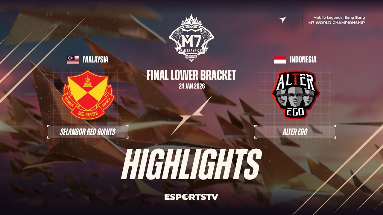 Основные моменты матча Alter Ego против Selangor Red Giants на чемпионате мира M7 | AE VS SRG ESP...