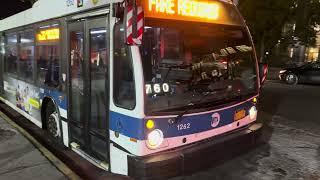 Details MTA New York City Bus: 2010 Nova Bus LFS Artic #1262 On The Bx22 @ East Fordham Road & 3rd Avenue Guide
