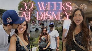 Full Day at Disneyland 32 weeks pregnant | Tips for 3rd Trimester Disney Days