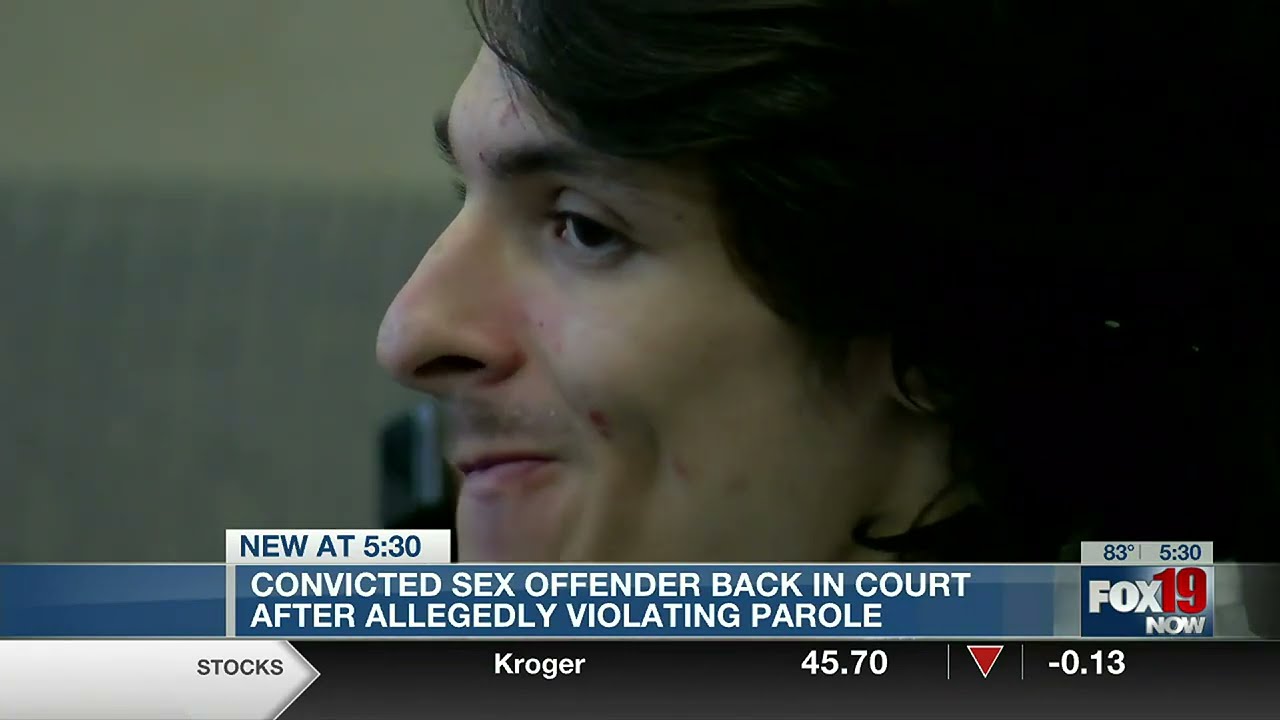 Convicted sex offender returns to court after violating parole picture