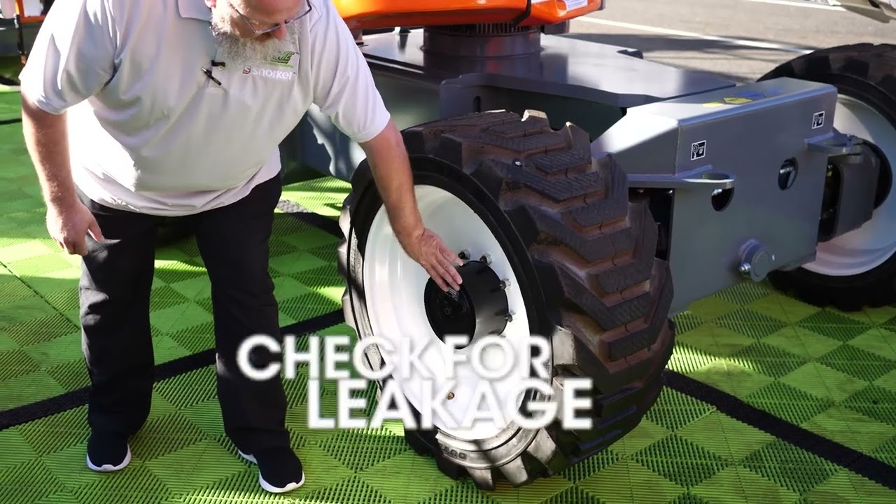 Snorkel A46JRT Daily Inspection and Walkaround