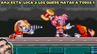 AMY ESTA LOCA Y LOS QUIERE MATAR A TODOS !! - Sonic.EXE Spirits of Hell Round 2 Pepe el Mago (#29)