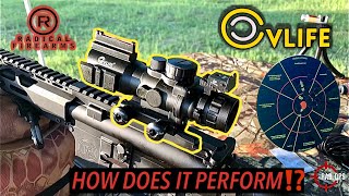 Cvlife 4X32 Wolfprowl Tactical Scope Radical Firearms Rf-15 Accuracy Test