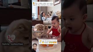 Tuh 2 Baby Sister Nya Yang Ngasih Ikan Mentah Sama Adek