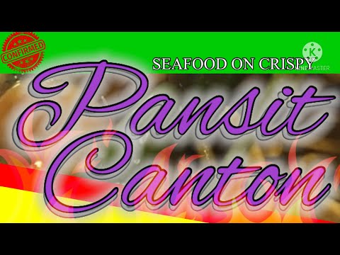 SEAFOOD ON CRISPY PANSITCANTON