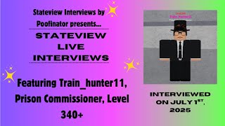 Stateview LIVE Interviews - Train_hunter11, PC