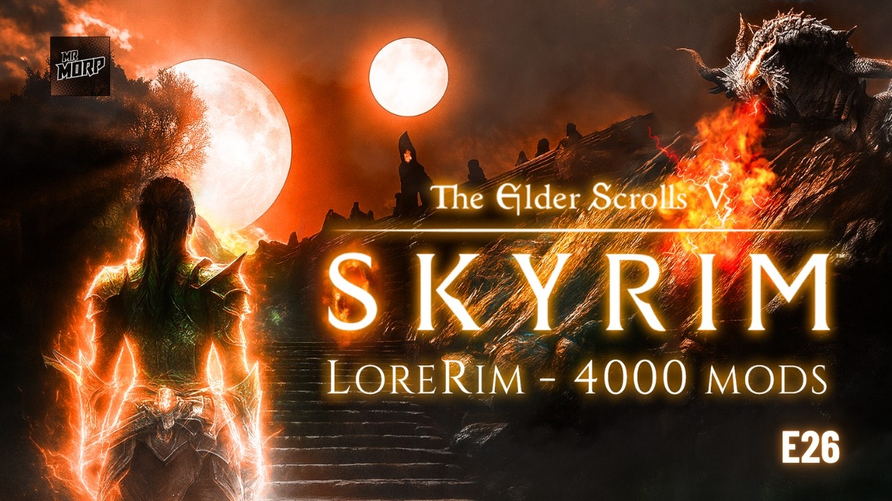 🌄 SKYRIM — LoreRim Episode 26 | Mage Guild Rising in a 4000‑Mod Skyrim
