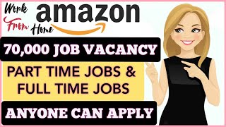 Thumbnail 70,000 Jobs in Amazon From Home | How to Apply For Jobs At Amazon | Amazon Jobs Work From Home |