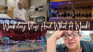 Weekday Vlog  2 work events and an ER visit