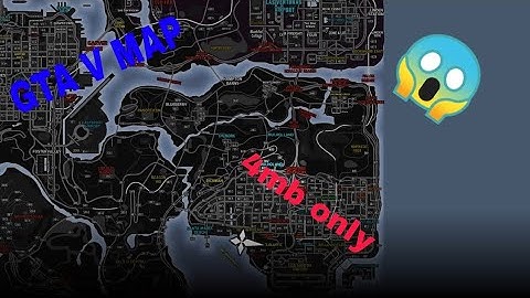 GTAV Map in samp launcher | Only 4mb