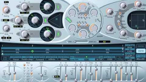 Logic Pro 9 - ES2 Synthesizer Tutorial Part 4 - Vector, XY, Random, Macro Controls