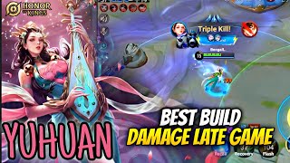 Honor of Kings (Yuhuan) Best Build & Arcane Full Damage Late Game