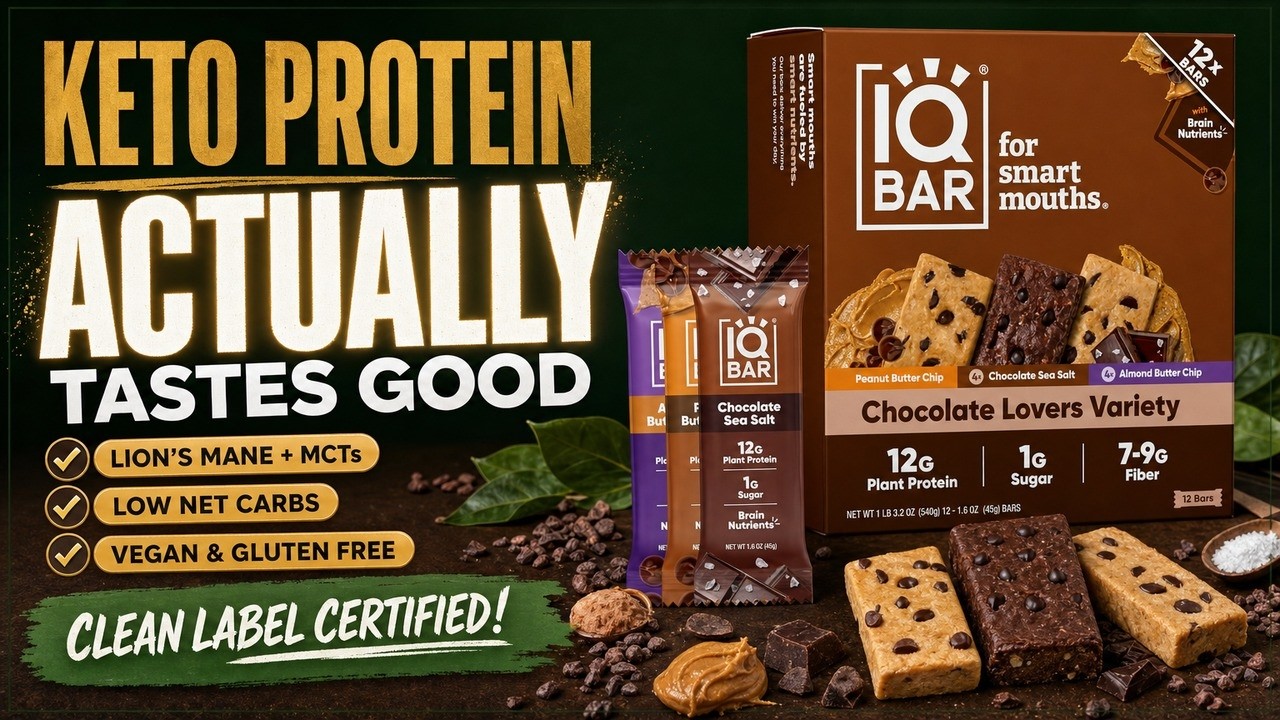 IQBAR Clean Protein Bars Review: Worth It?