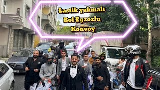 Vahşi Düğün Kovvoyu Lastik Yakma Ve Egzoz Bağırtma Serüveni
