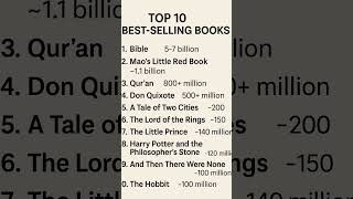 Top 10 Best-Selling Books in the World