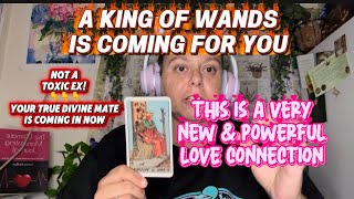 🔥❤️ A KING OF WANDS IS COMING FOR YOU Your Powerful Love Connection Is About to Arrive ❤️🔥
