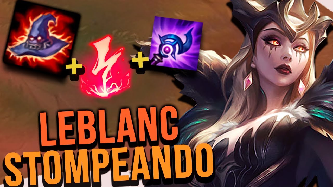  DE ESTA FORMA LOGRAMOS STOMPEAR A UNA AKALI CON LEBLANC LeBlanc 