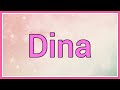 Dina Name Origin Variations Dina Name Origin Variations
