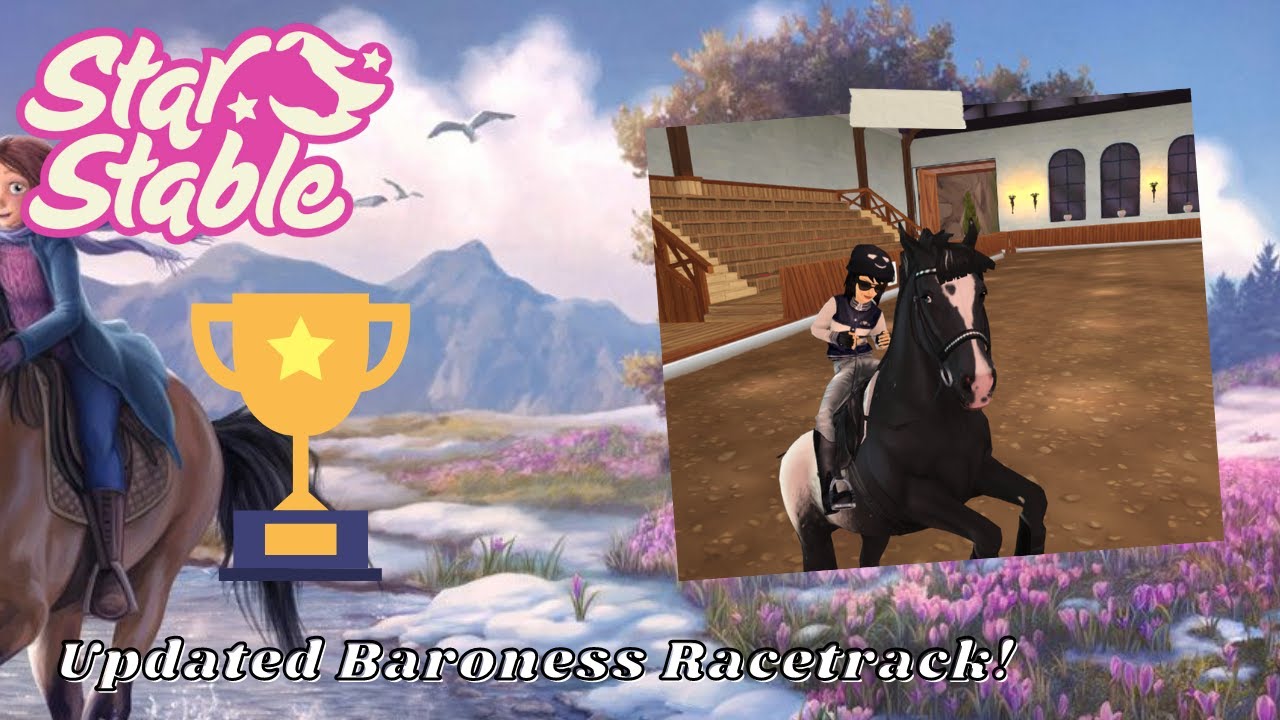 Updated Baroness Racetrack! [Part 1] 🏇🙊 || Birdie Birchfeather || Star Stable Online ||