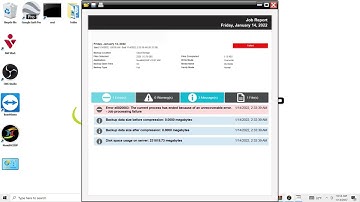 How to fix the e0020003 cloud backup error
