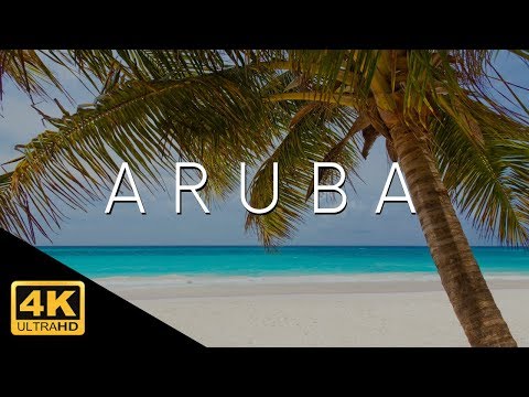 Aruba 4k Full Island and Beach Tour Video