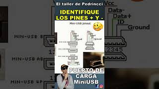 C脫MO IDENTIFICAR LOS PINES Y - DE UN PUERTO MiniUSB #viralvideo #electr贸nica #viralshorts #usb C脫MO IDENTIFICAR LOS PINES Y - DE UN PUERTO MiniUSB #viralvideo #electr贸nica #viralshorts #usb