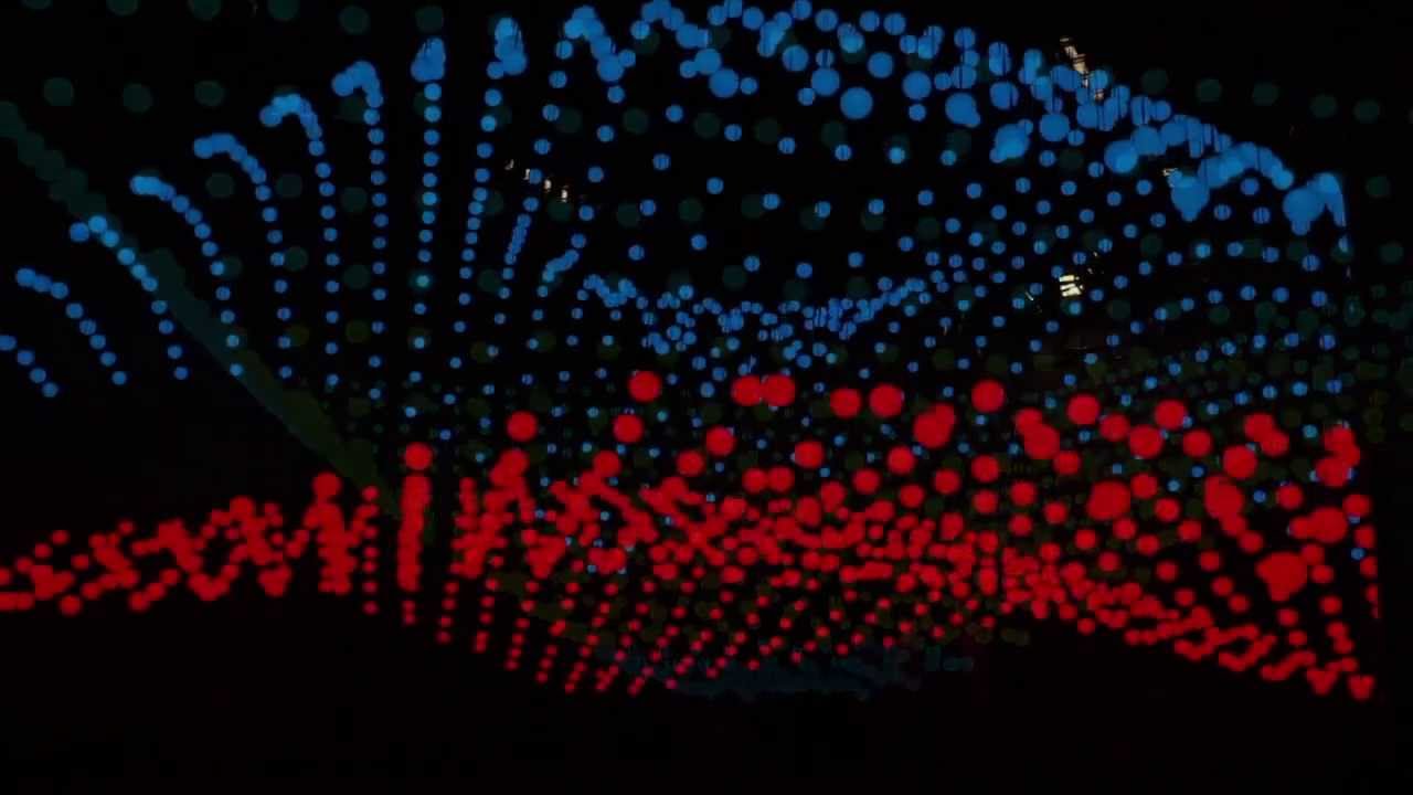 Kinetic Light Sculpture KINETIC FLY / Светодиодная кинетическая система ...