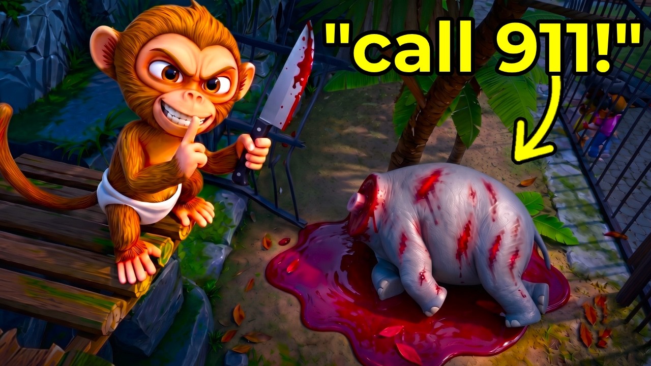 I Finally KILLED Headless Elephant... (I Am Monkey VR)